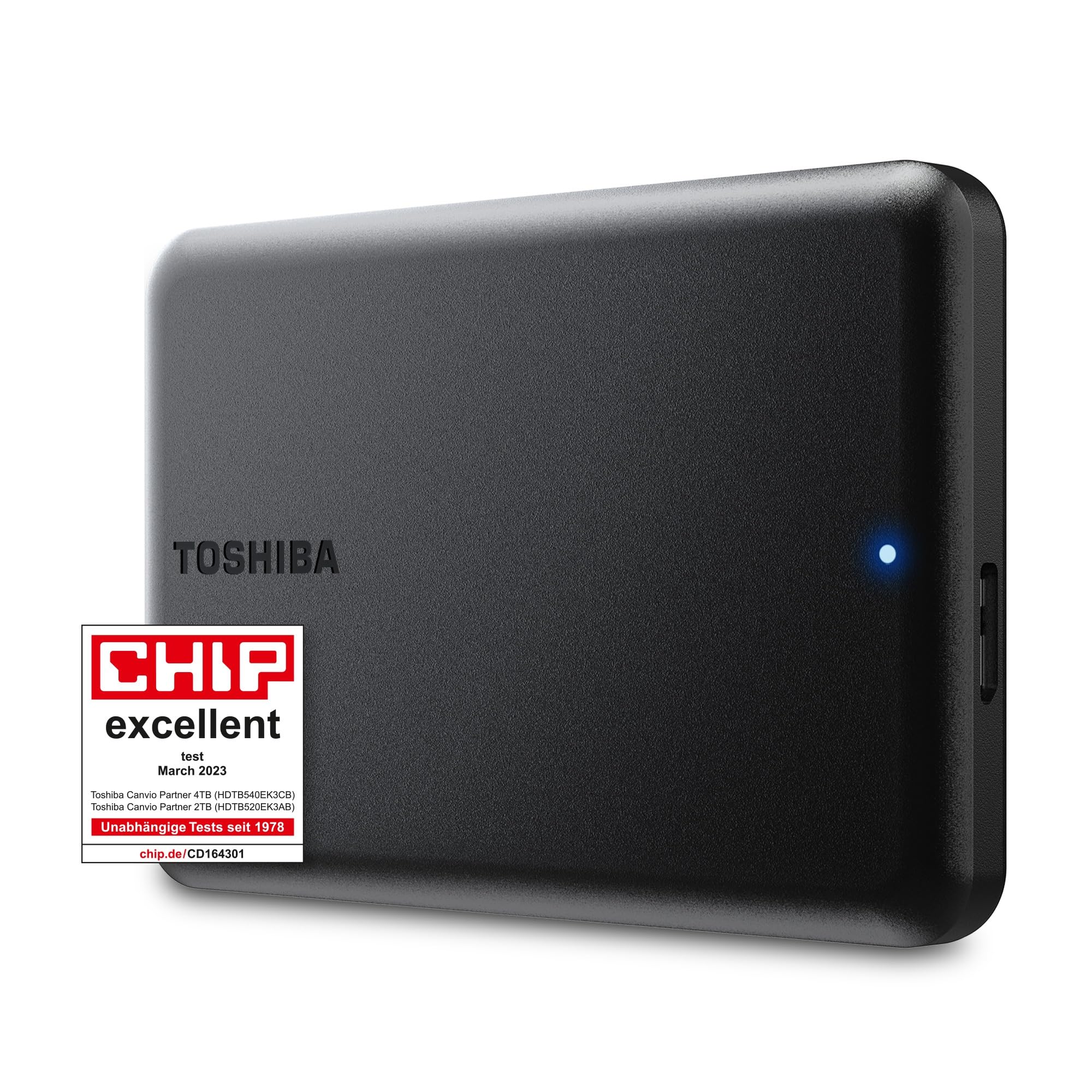 Toshiba Canvio Partner 2TB Portable 2.5'' External Hard Drive, USB